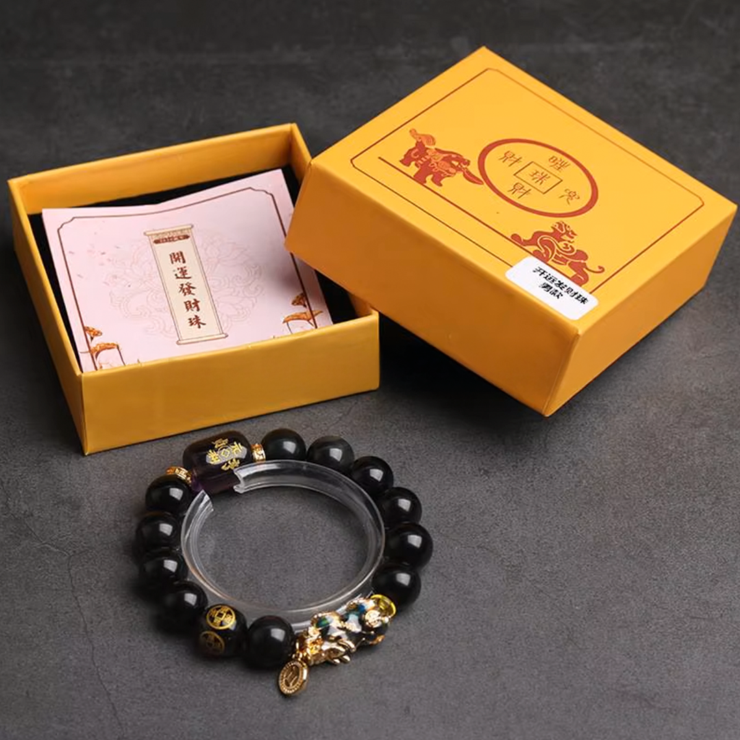 Bracelete Talismã Pi Xiu – Proteção, Prosperidade e Força Espiritual
